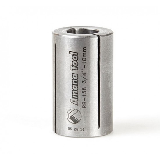 Collets Reductores 3/4" Amana Tool de Alta Precisión para CNC.